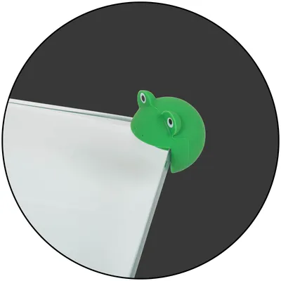 Safe-O-Kid Elegant Catchy Animal Shaped Corner Guards Prevents Head Injury, Green, Pack of 2