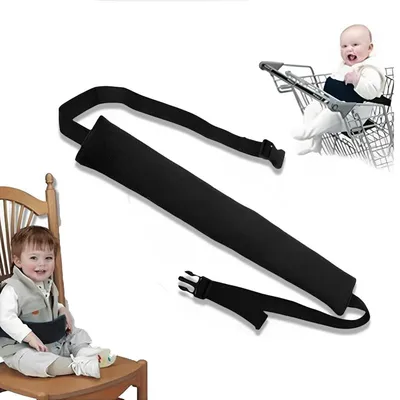 Safe-O-Kid Newly Launched-Baby Chair Safety Seat Strap Baby, Feeding Safety Seat Belt for Travel/Home - Assorted