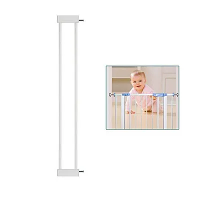 Safe-O-Kid  -10CM Safety Gate Extension/Baby Safety Metal Extension- White & Blue