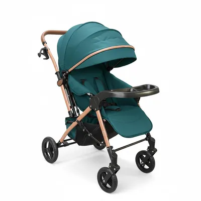 Safe-O-Kid Breez Baby Rubber Wheel Stroller/Pram with 1 Year Warranty (Latest Model - 2024) for New Born/Toddler/Kid for 0 to 3 Years Travel Friendly, 5 Point Safety Harness