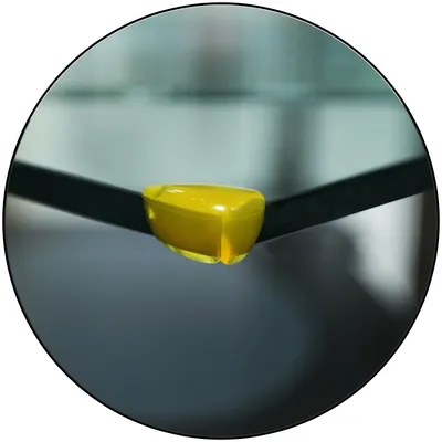 Safe-O-Kid 16 Pcs Baby Safety Corner Protectors | Tear Drop Shaped Silicone Edge Guards for Sharp Furniture Corners, Tables & Beds | Soft Cushion, Non-Toxic, BPA-Free Baby Proofing - Yellow