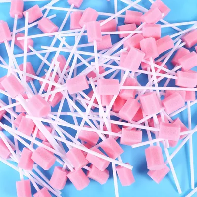 Safe-O-Kid Baby Speech Therapy Mouth Swabs (100 Pieces) - Soft and Gentle Infant Oral Care for Teething and Hygiene, Disposable and Easy to Use