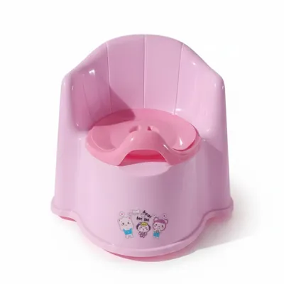 Safe-O-Kid® Baby Potty Seat for 1 to 4 Years Baby – 2-in-1 Toilet Trainer Chair with Detachable Bowl, Lid & Backrest | Comfortable Potty Training Seat for Boys & Girls