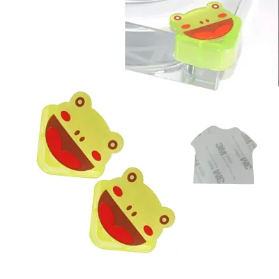 Safe-O-Kid Frog Shaped, Compact Corner Safety for Sharp Corners, Green, Pack of 12