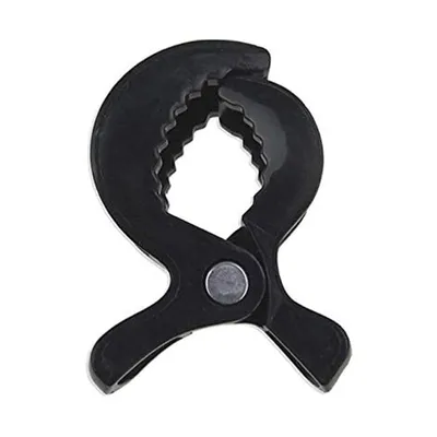 Safe-O-Kid (2 Pcs) Baby Stroller Hooks Multipurpose Pram Toy Holder | Stroller Accessories for Hanging Bags, Toys, Hats & Burp Cloths | Strong Clip Hooks for Stroller, Pram & Pushchair | Black