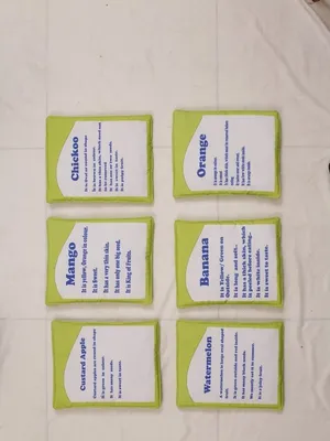 Flash Cards - Fruits (10)