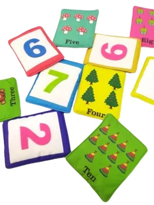 Tactile Number Cards- 1 to 10