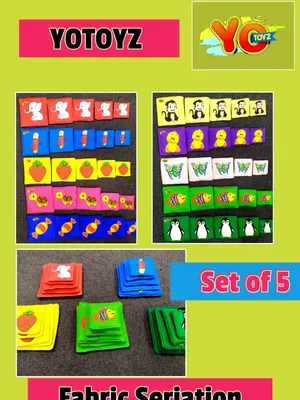 Seriation VD Cards (3+) (5 Set of 5 Cards)