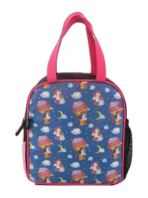 Joy Lunch Bag - Unicorn Theme - Teal Blue