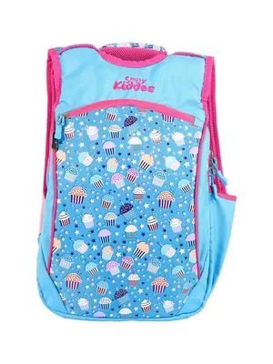 Cupcake Theme Toddler School Bag – Blue