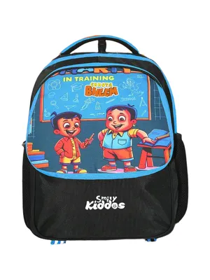 Chhota Bheem Preschool Backpack – Fun & Light for Little Explorers — Royal Blue