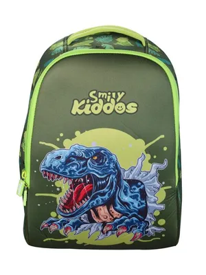 Roaring Dino Neoprene Junior Backpack – Green
