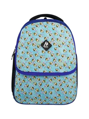 Happy Bee Backpack - Blue