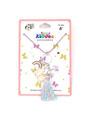 Rainbow Charm Necklace