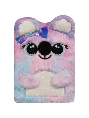 Fluffy Koala Notebook - Pink