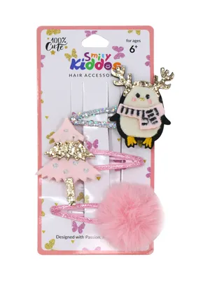 Christmas Hair Clip Set -3