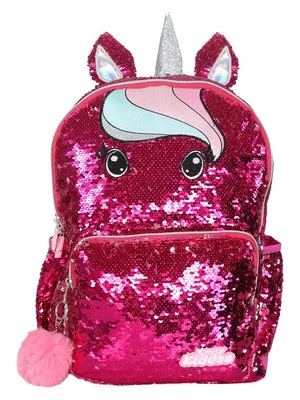 Starlight Unicorn Sequin Backpack – Pink