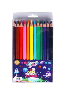Jumbo Color Pencils – Set of 12