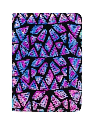 Sequin Notebook - Purple