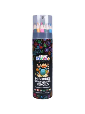 Watercolor Pencils Set for boys – Vibrant & Blendable Colors (Pack of 24)