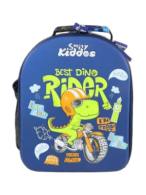 EVA Preschool Backpack Rider Dino - Blue