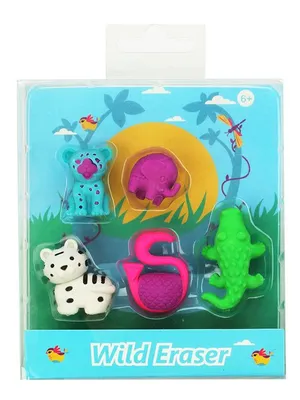 Wild Eraser Set