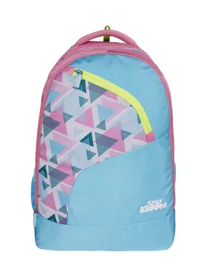 Smarty School Backpack – Light Pink & Blue