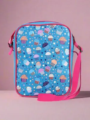 Messenger Bag - Cupcake Theme
