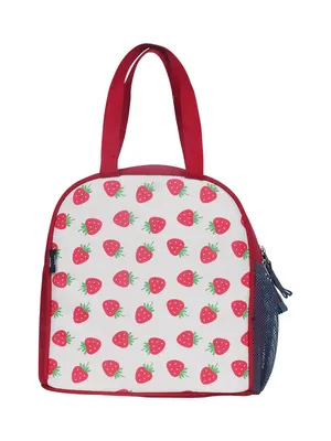 Joy Lunch Bag Berry Pop Theme - Red
