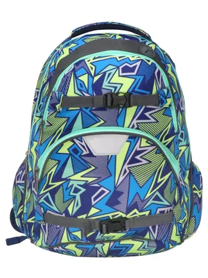 Teen Backpack – Future Yellow & Blue