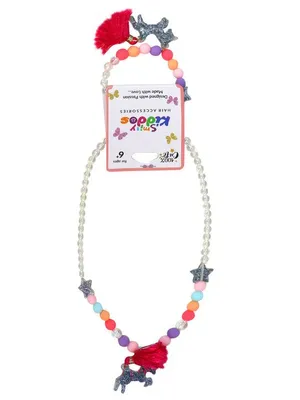 Starlight Unicorn Beads Necklace