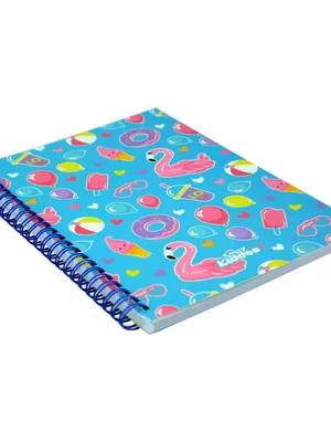 A5 Lined Notebook - Light Blue