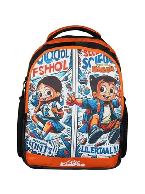 Licensed Chhota Bheem Preschool Backpack 10L – Fun & Comfy for Little Ones