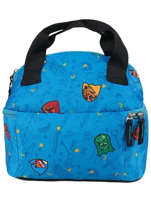 Smily Kiddos Double Decker Lunch Bag Wizard Theme - Blue
