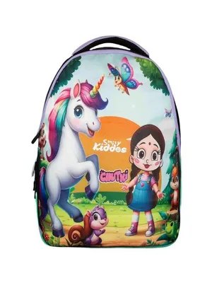 Chhota Bheem Junior Backpack 20L – Adventure in Every Stride — Violet