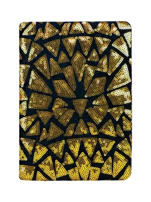 Sequin Notebook - Black