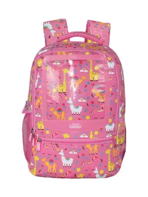 Animal Adventure School Backpack – Pink