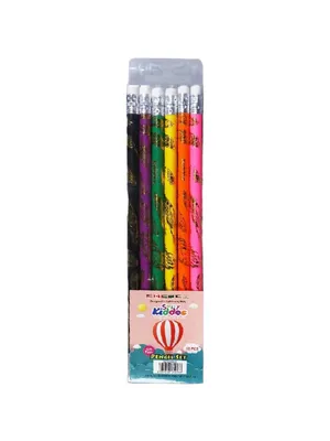 HB Pencil Set for Girls – Stylish & Smooth Writing (Pack of 12)
