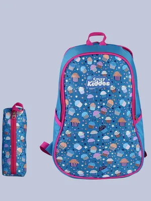 Baby Bag with Pouch - Cup Cake Theme