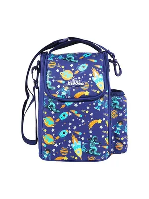 Space Astronaut Strap Lunch Bag V3 – Blue