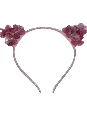 Shiny Fancy Floral Hair Band