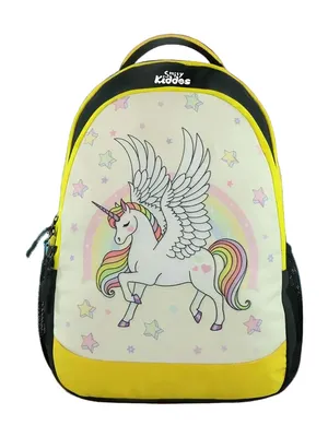 Unicorn Junior Backpack -Yellow