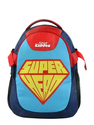 Junior Champion Superhero Backpack - Blue