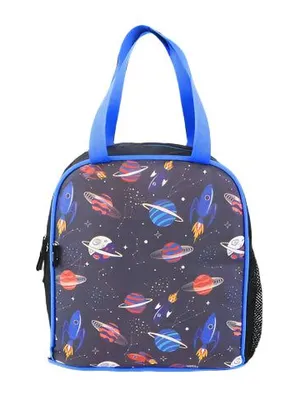 Joy Insulated Lunch Bag – Space Theme - Violet
