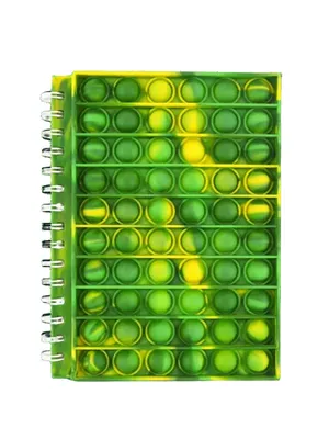Spiral Pop It Notebook - Green