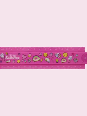 Fold Up Ruler - Pink