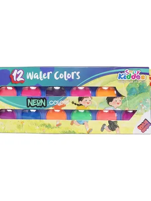 Smily Kiddos Creative Neon Paint Set – 12 Vibrant Colors KIDS Theme