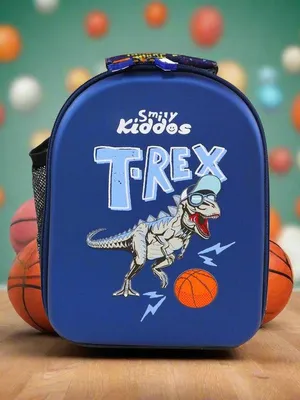 EVA Preschool Backpack T-Rex - Blue