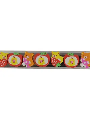 Teddy Bear Eraser Set