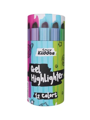 Smily Kiddos Silky Gel Crayon Pack – 12 Colors